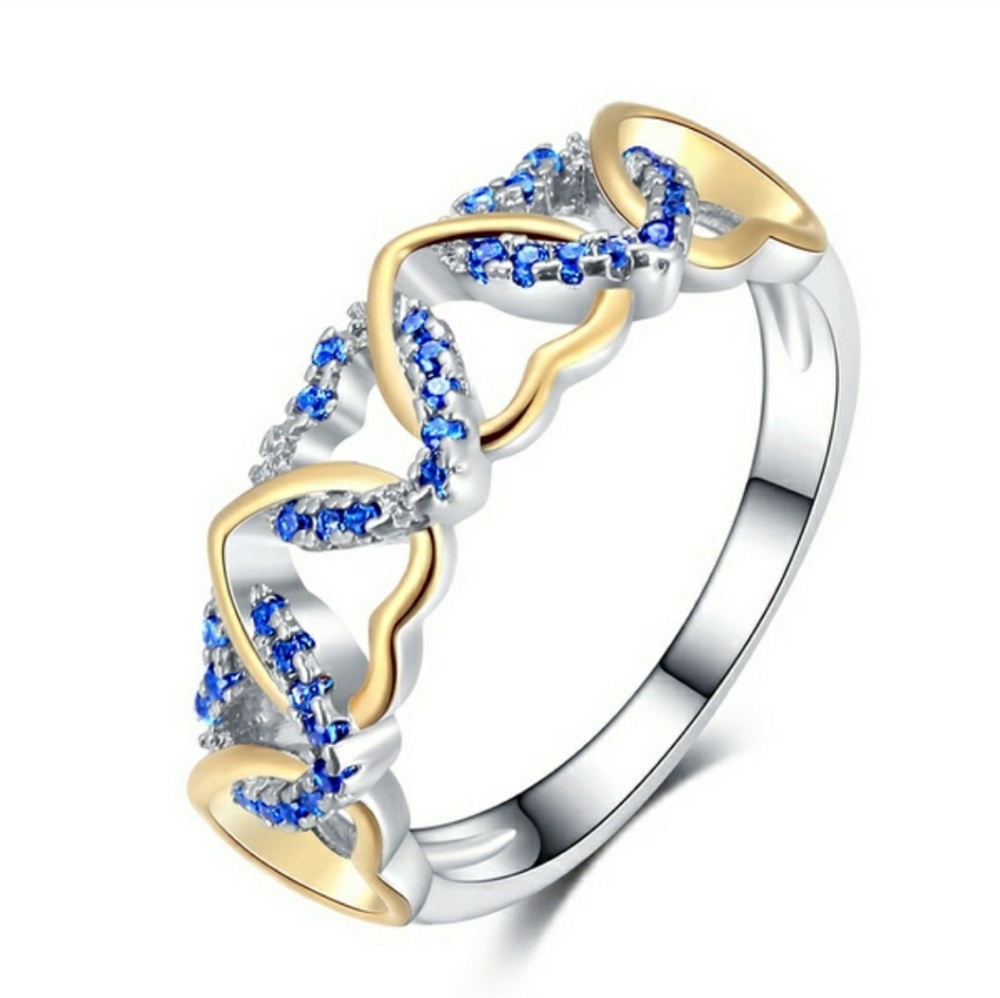 925 Sterling silver heart ring